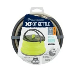Sea To SummitX-Pot Opvouwbare Ketel 1,3 Liter Sand -Winkel Voor Buitenkampeerartikelen 114951 180 03