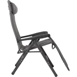 Crespo AP-234 Tex Supreme Relaxstoel Grijs -Winkel Voor Buitenkampeerartikelen 115915 900 05