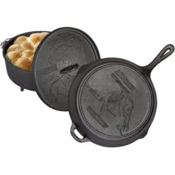 Camp ChefNationals Parks Gietijzeren Pannenset 3-delig